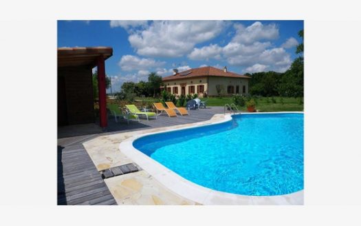 vente maison piscine puylausic immobilier international