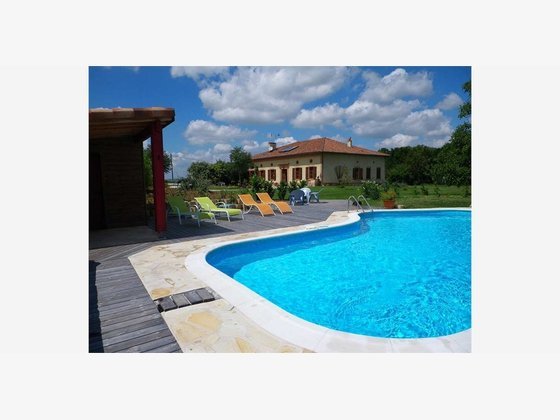 vente maison piscine puylausic immobilier international